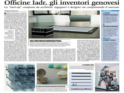 Press Officine IADR 26 march 2014 Corriere Mercantile