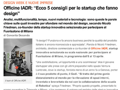 Press Officine IADR 8 april 2014 economyup